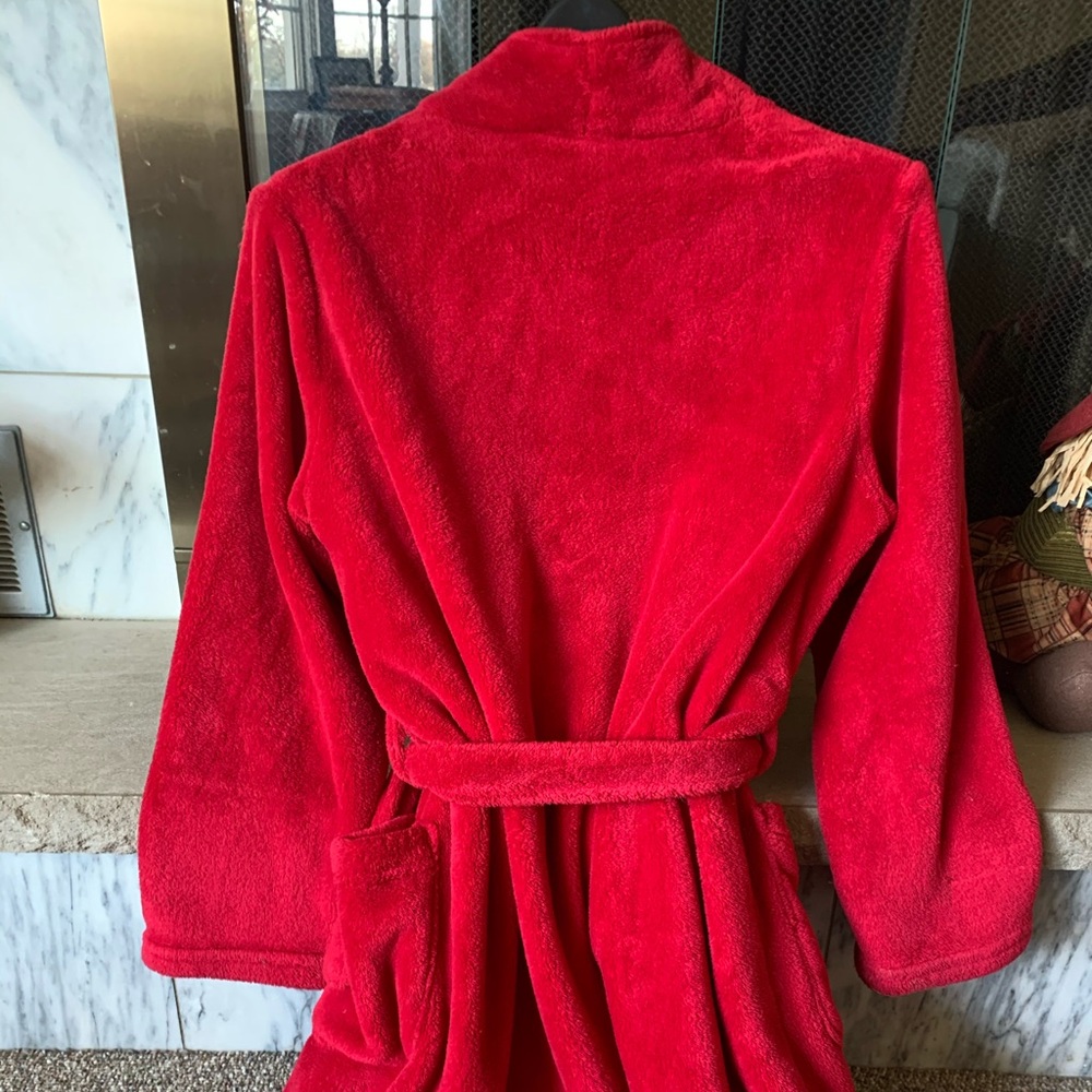 Red Bathrobe